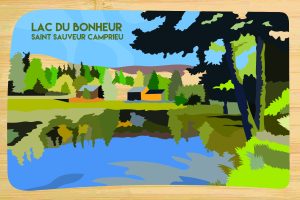 Gard - Lac du Bonheur Saint Sauveur Camprieu