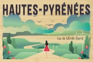 Hautes Pyrénées - Lac de l'Arrêt Darré