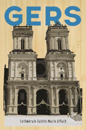 Gers - Cathédrale Saint Marie d'Auch