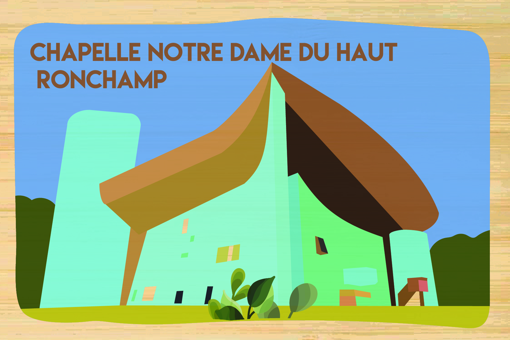 Haute Saône - Chapelle Notre Dame du Haut Ronchamp