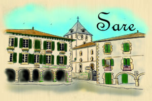Pyrénées Atlantiques - Sare Village