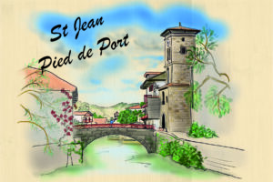 Pyrénées Atlantiques - Saint Jean Pied de Port Village