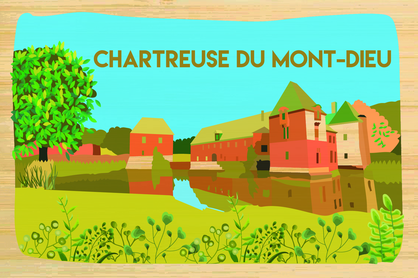 Ardennes - Chartreuse de Mont Dieu