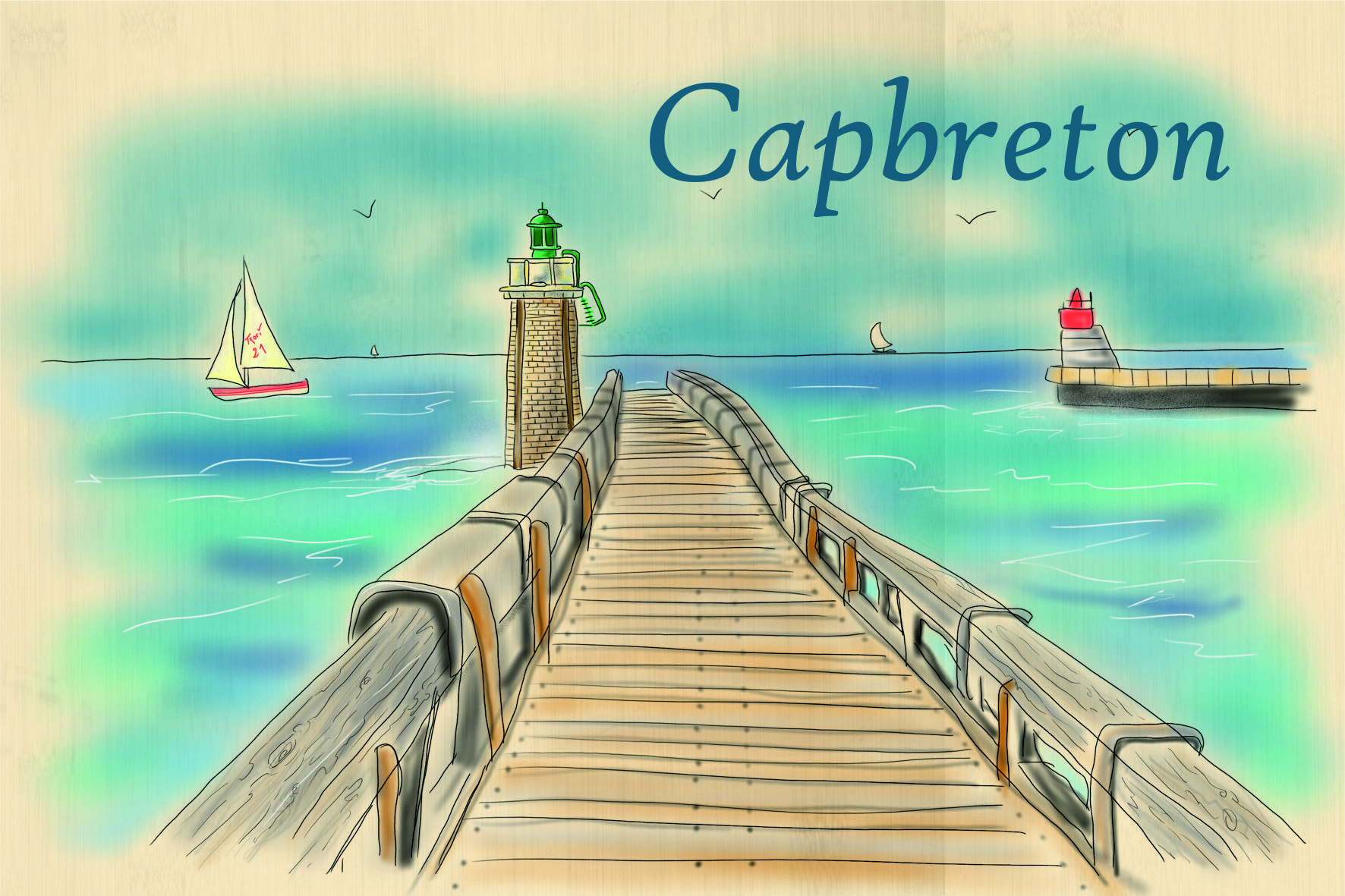 Landes - L'Estacade de Capbreton