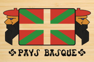 Pyrénées Atlantiques - Drapeau Pays Basque