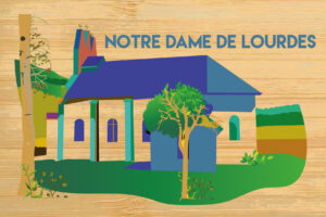 Pyrénées Atlantiques - Chapelle Notre Dame de Lourdes Chéraute