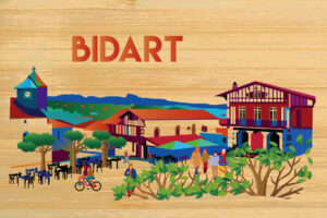 Pyrénées Atlantiques - Bidart Place Sauveur-Atchoarena