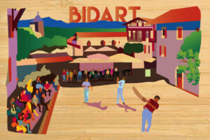 Pyrénées Atlantiques - Bidart Fronton