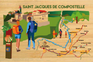 Pyrénées Atlantiques - Chemins de Saint Jacques de Compostelle