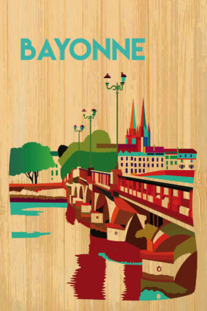 Pyrénées Atlantiques - Le pont Saint Esprit de Bayonne