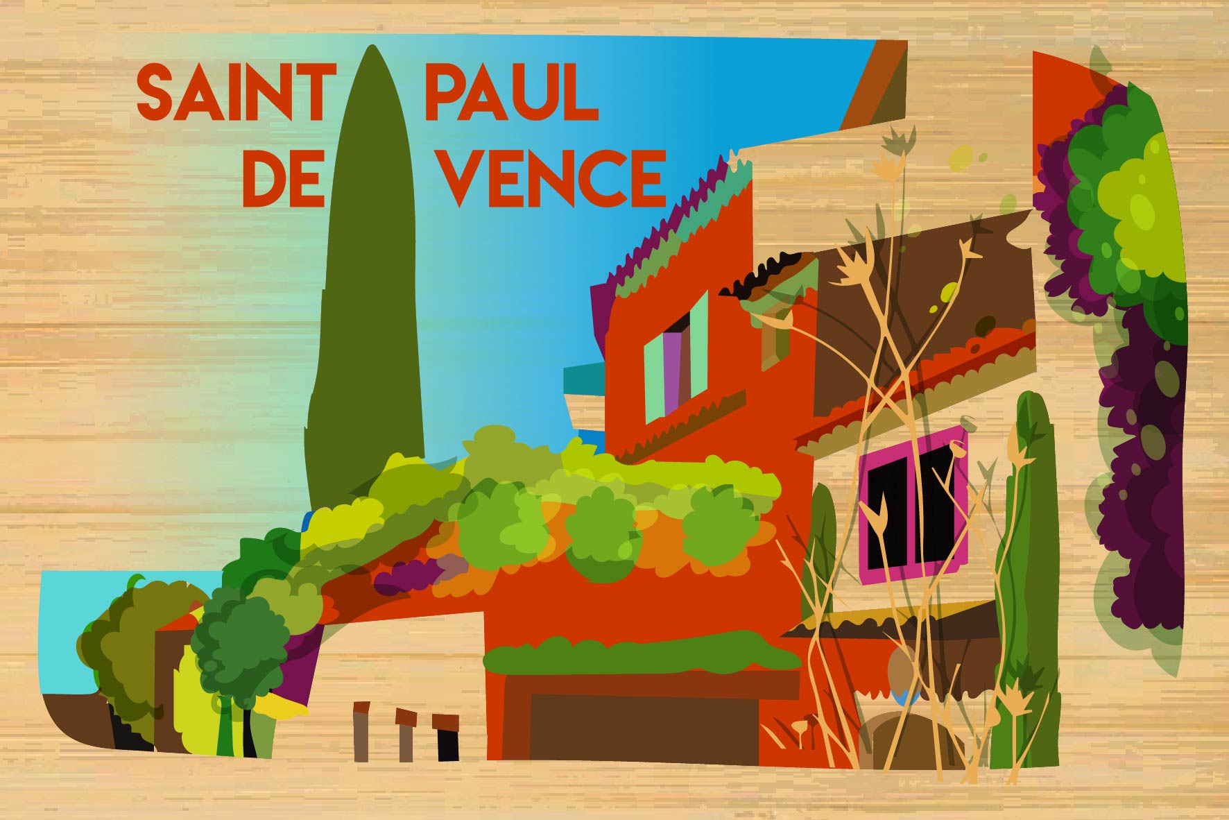 Alpes Maritimes - Saint Paul de Vence