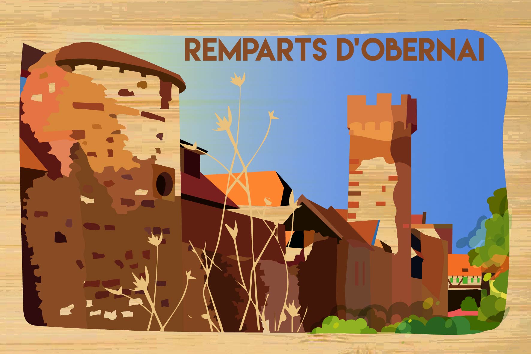 Bas Rhin - Remparts d’Obernai