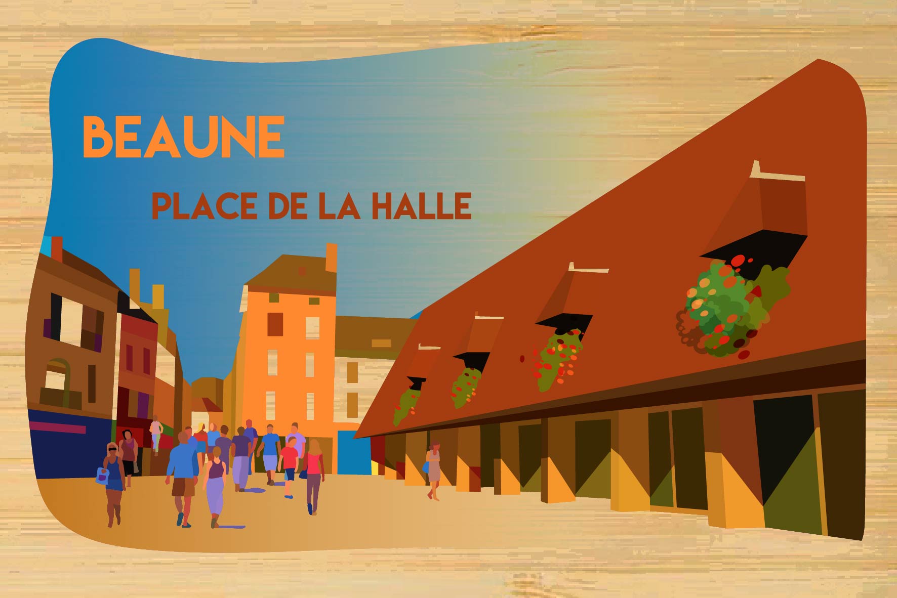 Côte d’Or - Place de la Halle