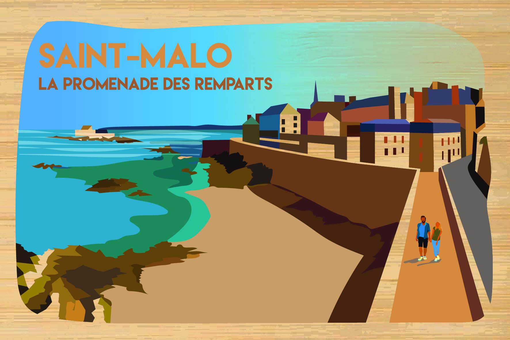 Ille et Vilaine - La Promenade des Remparts