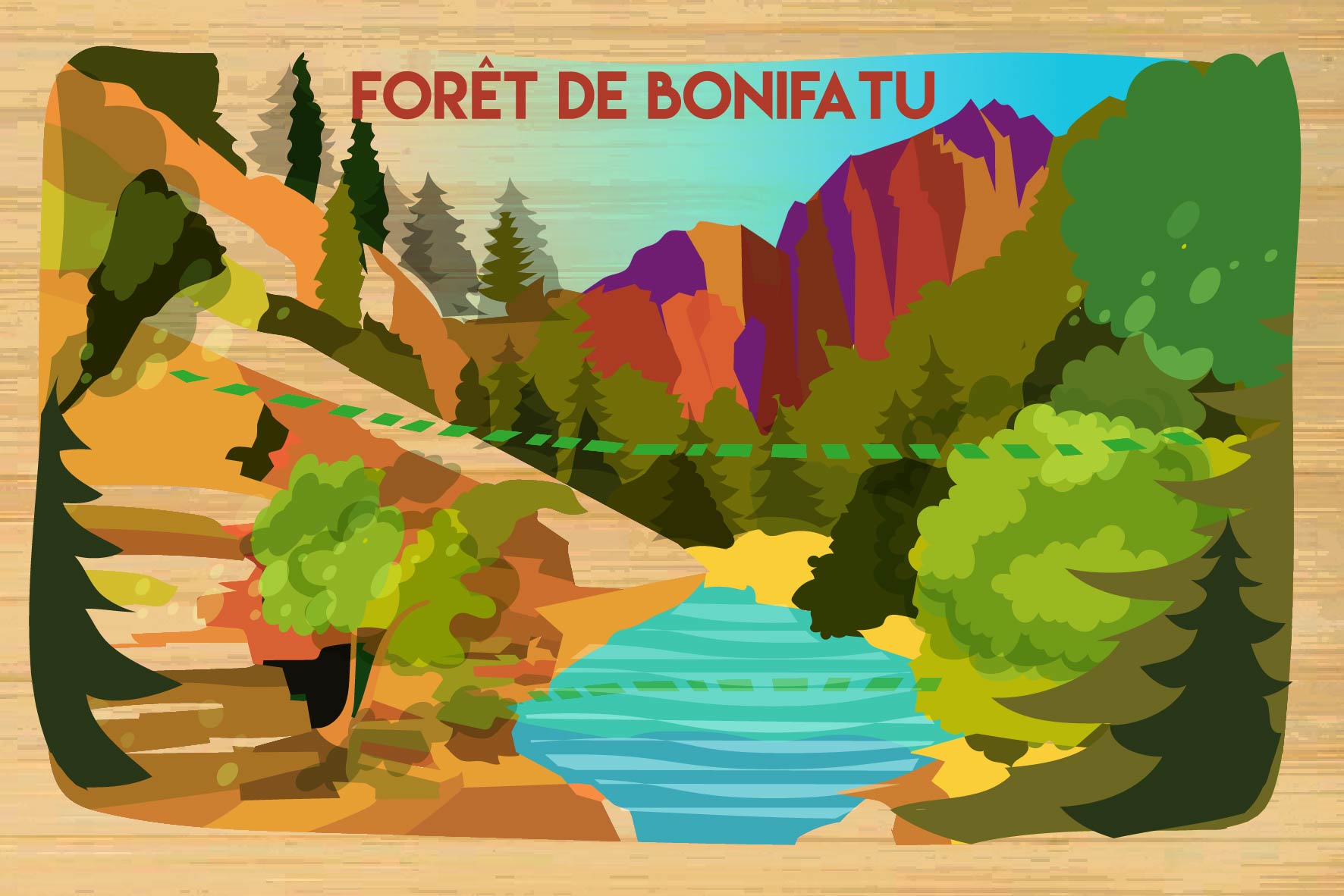 Corse - Forêt de Bonifatu