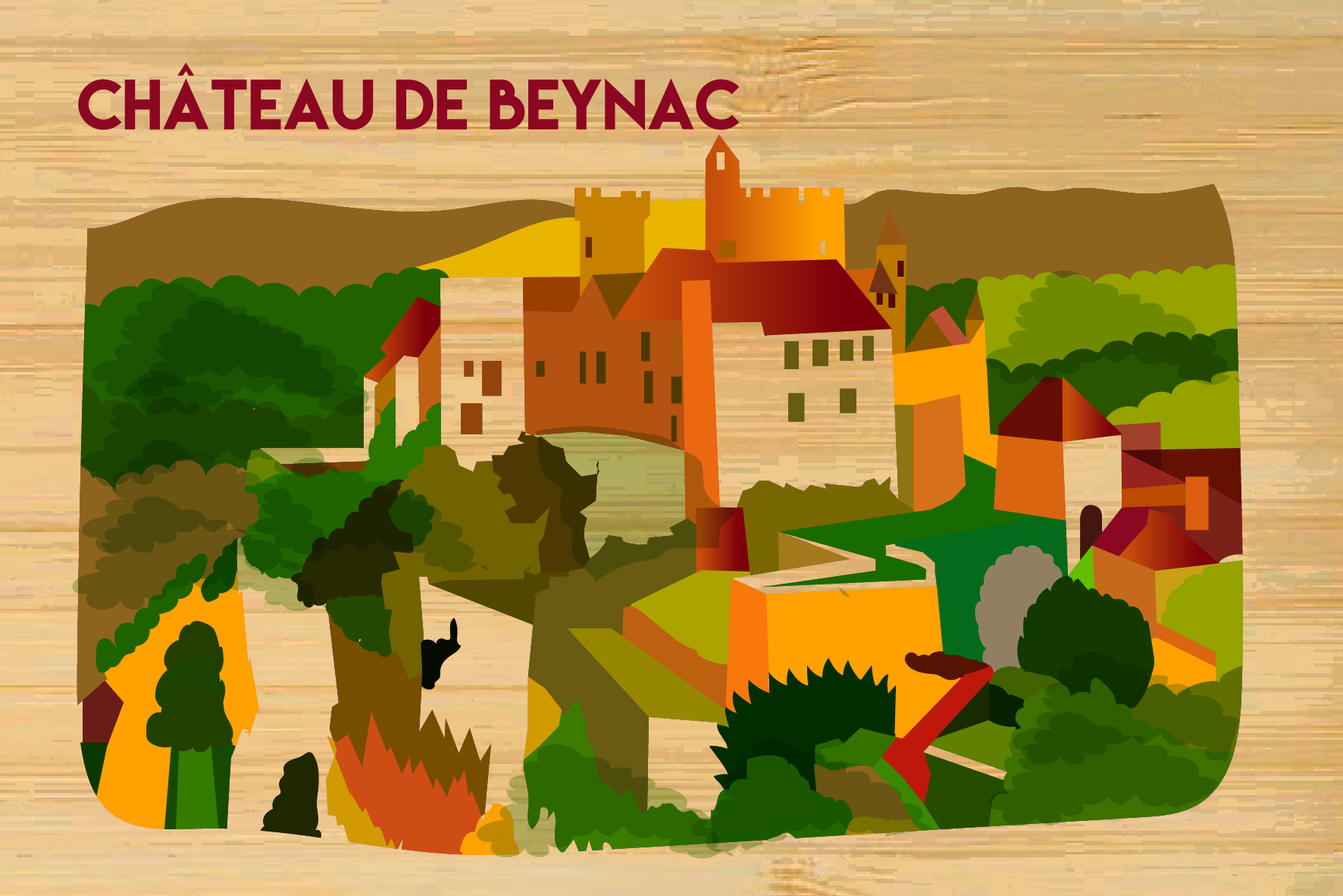 Dordogne - Château de Beynac