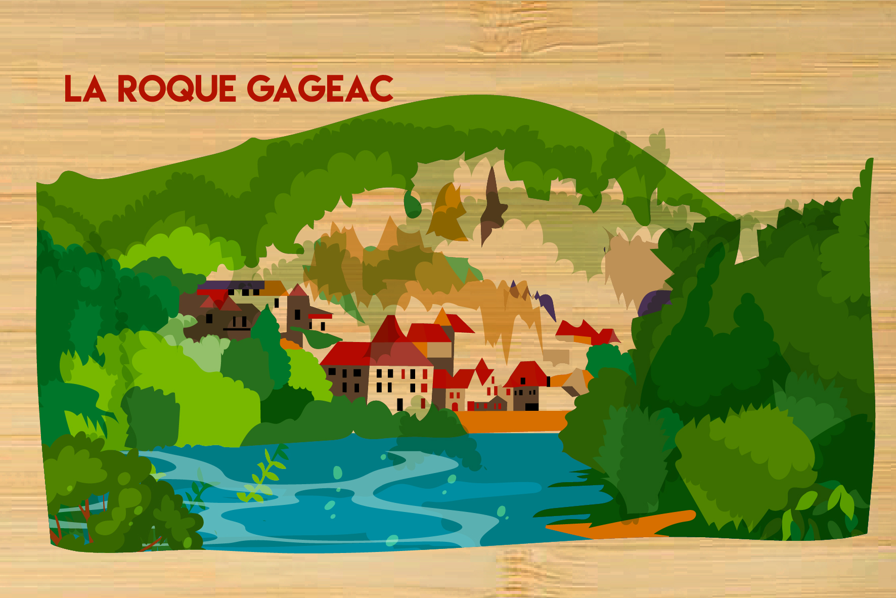 Dordogne - La Roque Gageac