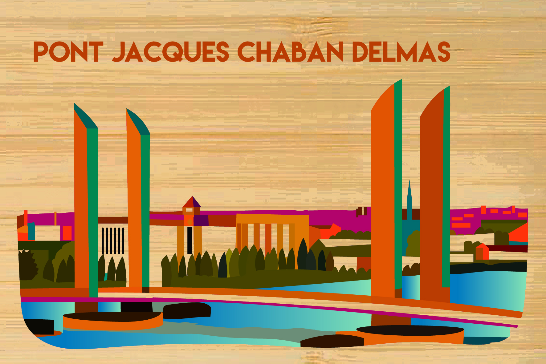 Gironde - Pont Jacques Chaban Delmas