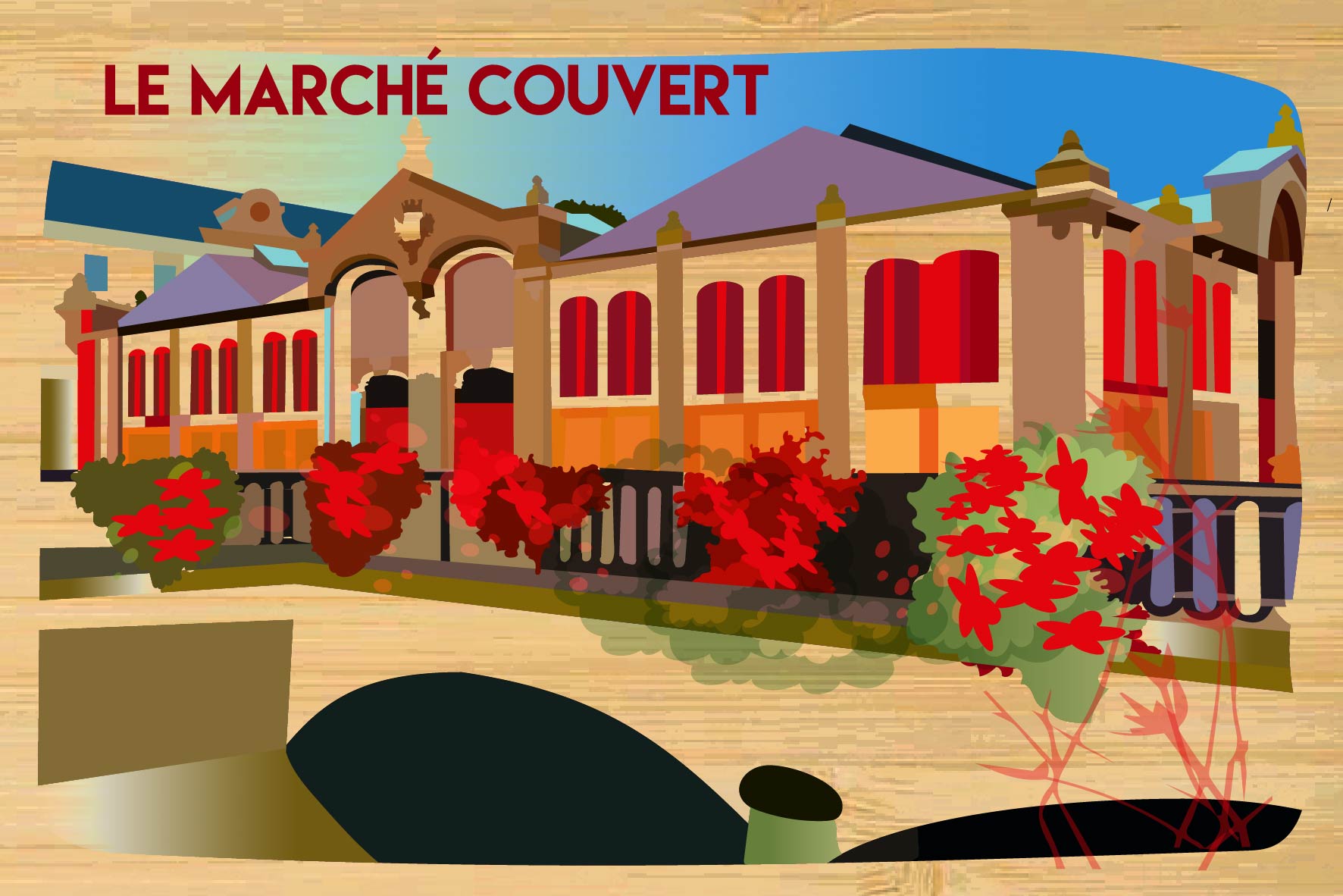 Haut Rhin - Le Marché Couvert