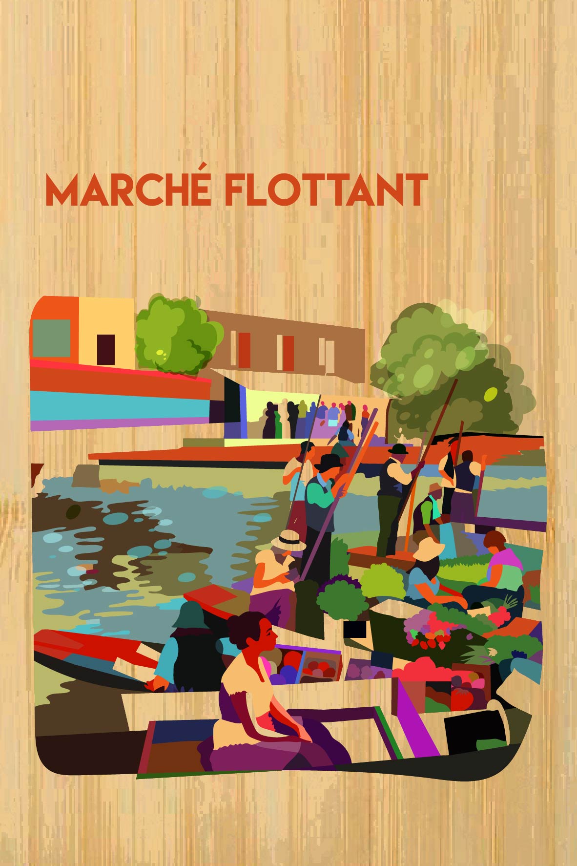 Vaucluse - Marché Flottant