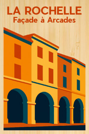 Charente Maritime - Façade à Arcades