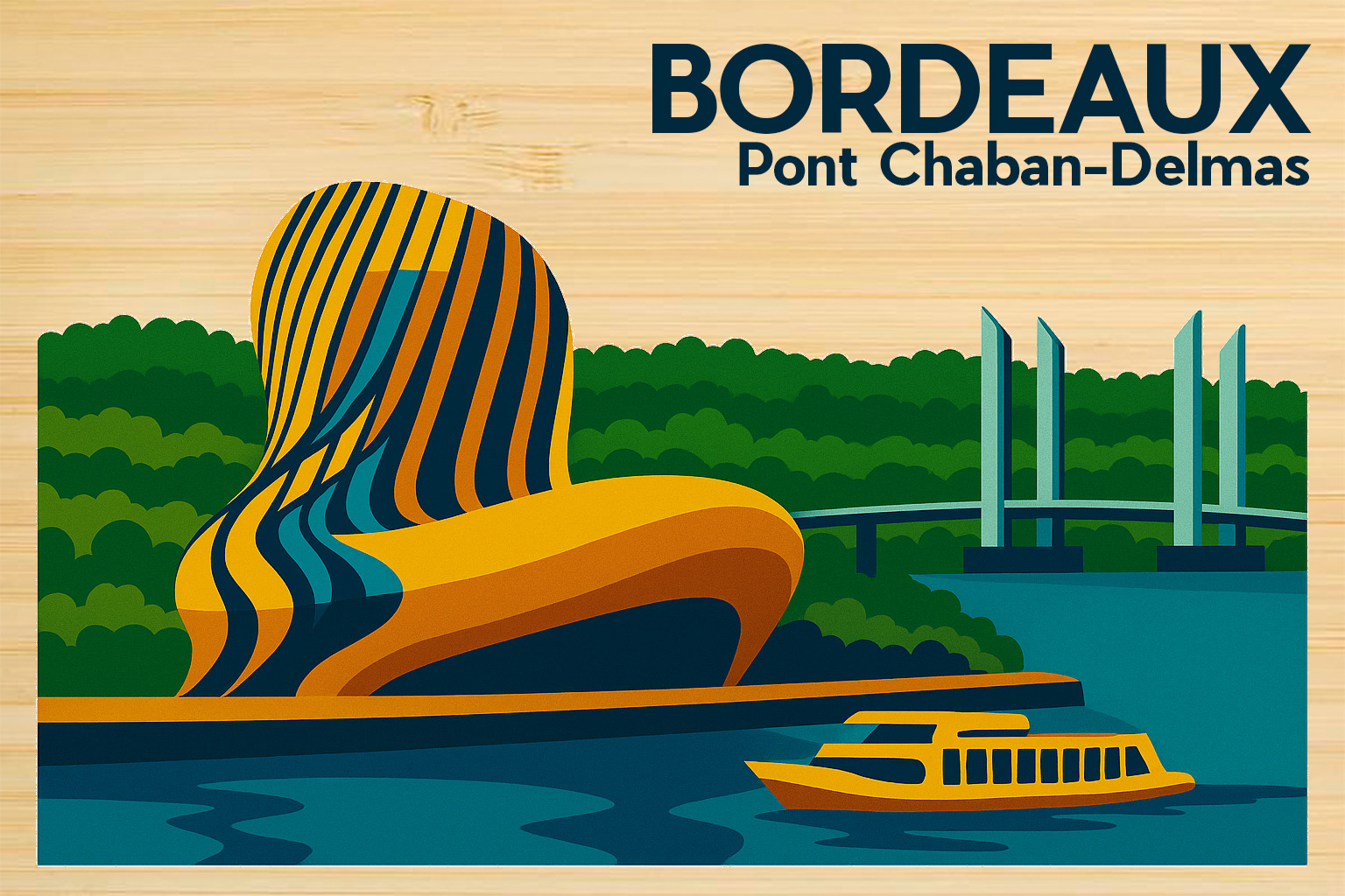 Gironde - Pont Chaban Delmas