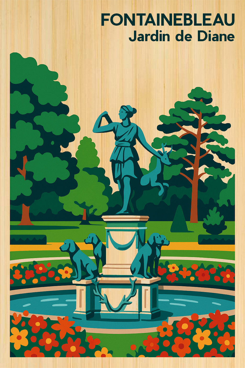 Seine et Marne - Jardin de Diane