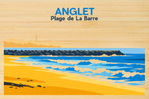 Pyrénées Atlantiques - Anglet Plage de La Barre