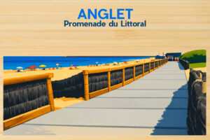 Pyrénées Atlantiques - Anglet Promenade du Littoral