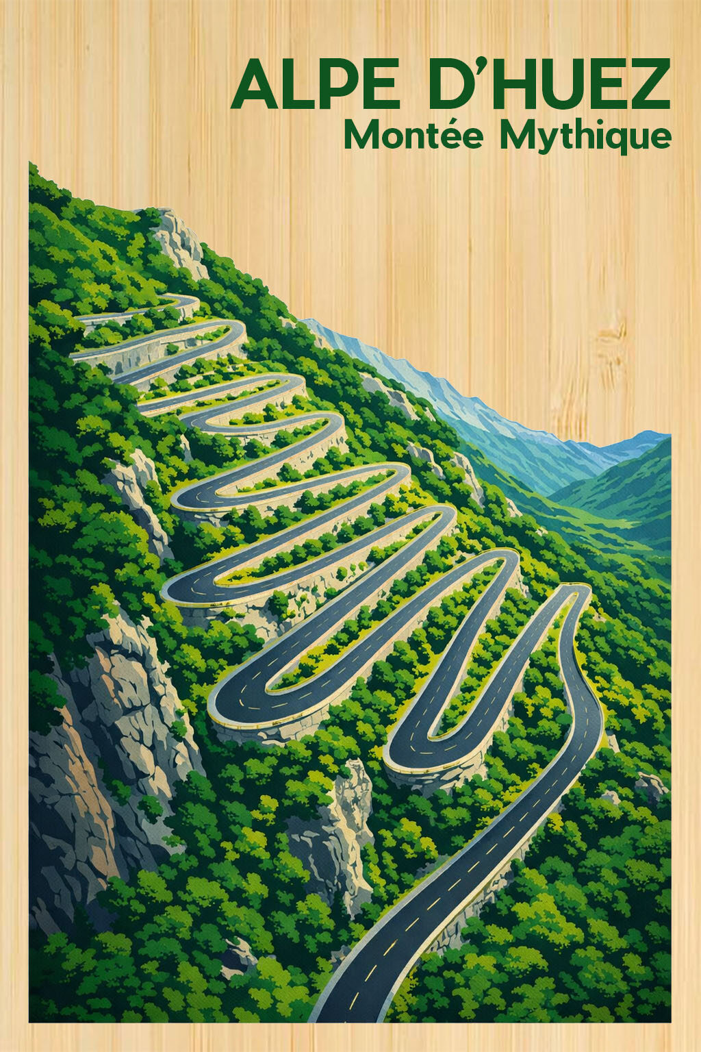 Isère - Alpe d'Huez Montée Mythique