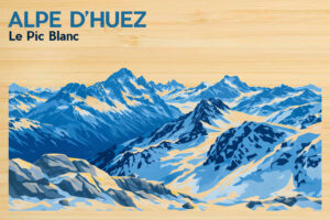Isère - Alpe d'Huez Le Pic Blanc