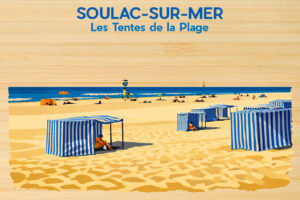 Gironde - Soulac sur Mer Les Tentes de la Plage