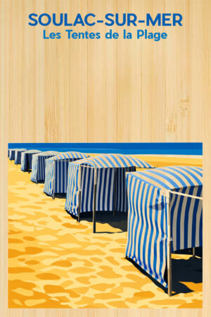 Gironde - Soulac sur Mer Les tentes de la Plage