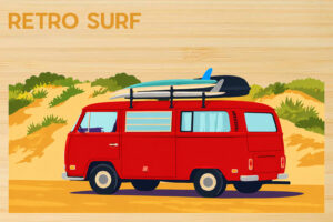 Régions de France - Retro Surf