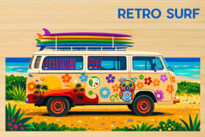 Régions de France - Retro Surf