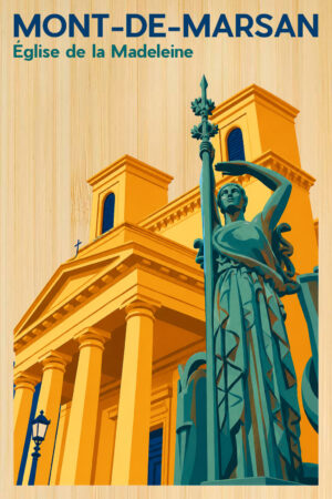 Landes - Mont de Marsan Eglise de la Madeleine
