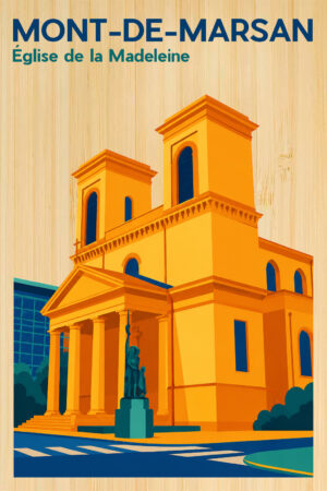 Landes - Mont de Marsan Eglise de la Madeleine